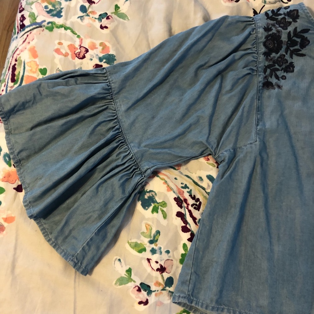 blue hollister shirt